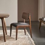 Solid Wood Rattan Dining Chair - Image 4