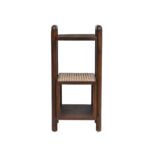 Handcrafted Cane Antique Side Table - Image 3