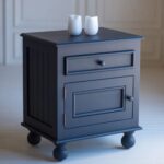 Wooden Seaside Bedside Table - Image 6