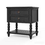 Wooden Ashley Bedside Table in Solid Wood - Image 6