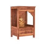 Wooden Handmade Bhakti Home Temple - Image 6