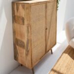 Rattan 2 Door Cabinet/Buffet - Image 2