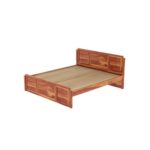 Wooden Artistic Handcrafted  King Size Bed - Image 5