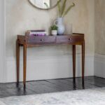 Unique Mango Wood Console Table with Drawer - Image 2