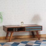 Wooden Coffee Table One Drawer Furniture - Image 2
