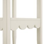 Henley Scalloped Edge Side Table, Light Sand - Image 6