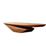 Handcrafted Mango Wood Coffee Table - Image 2