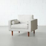 Cream Fabric Chair - Image 5
