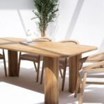 Umbria Mango Wood Dining Table - Image 2