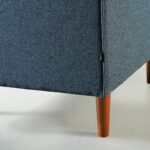 Blue Fabric Chair - Image 9