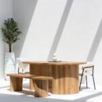 Katerina Mango Wood Dining Table - Image 4