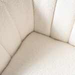 Cream Fabric Chair - Image 9