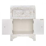 Antique Inlay Bedside Furniture - Image 2