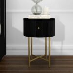 Unique Inlay Bedside Table Furniture - Image 3