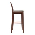 Wooden Long Finished Wooden Handmade Bar Stool - Image 5