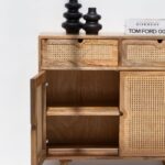 Cora Rattan Sideboard with Two Drawers & Two Doors - Image 6