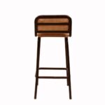Traditional Handmade Wooden Bar Chair - Image 4