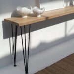 Mango Wood Console Table (Multiple Sizes & Leg Options Inside) - Image 3