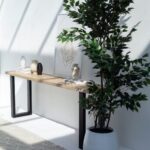 Mango Wood Console Table (Multiple Sizes & Leg Options Inside) - Image 2