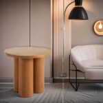 Antique Design Wooden End Table - Image 3