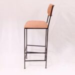 Antique Square Bar Chair - Image 3