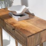 Rattan 2-Drawers Console - Image 4