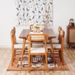 Hand carved Rattan Cane Dining Table - Image 3