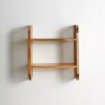 Handcrafted Wooden Wall Shelves for Living Room - Image 4