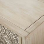Whitewashed Carved Large Sideboard - Image 13