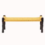 Jodhpuri Wooden Patio Balcony Bench in Sheesham Wood - Image 5