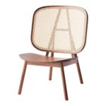 Handcrafted Cane Chair With Comfort Chair - Image 3