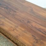 Hand Carving Sheesham Solid Wood Coffee Table - Image 4