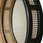 Cane Wooden Mirror - Image 3