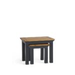 Solid Mango Wood Modern 2 Set End Table - Image 3