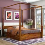 Wooden Mango Poster bed - Image 3