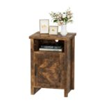 Handcrafted Bedside Table 1 Drawer Natural-Finish - Image 3