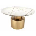 Antique Inlay Coffee Table - Image 3