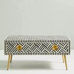 Handmade Inlay Coffee Table - Image 3