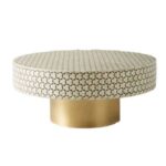 Handmade Jodhpuri Inlay Coffee Table - Image 2