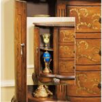Handcrafted Special Wooden Console With Storage Drawer - Image 3