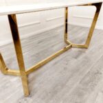 Metal Dining Table with chairs - Image 4