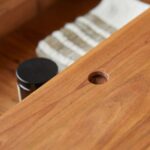 Handcrafted Solid Wood & Metal Legs Coffee Table Furniture - Image 3