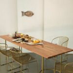 Mango Wood Dining Table - Image 4