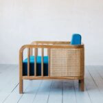 Antique Cane Sofa Chair Comfort - Image 4