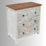 Origa Wooden Carved Chest of Drawers - Image 2