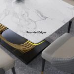 The Elegance Dining Table With Chairs - Image 3