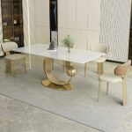 The Golden Moon Dining Table With Chairs - Image 2