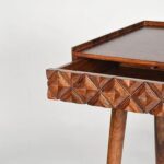 Handcrafted Console Table Sheesham Wood - Image 5