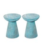Wooden Rustic Side Table - Image 4