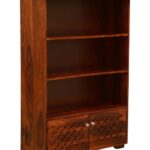 Indian Design Mango Wood Bookcase - Image 3